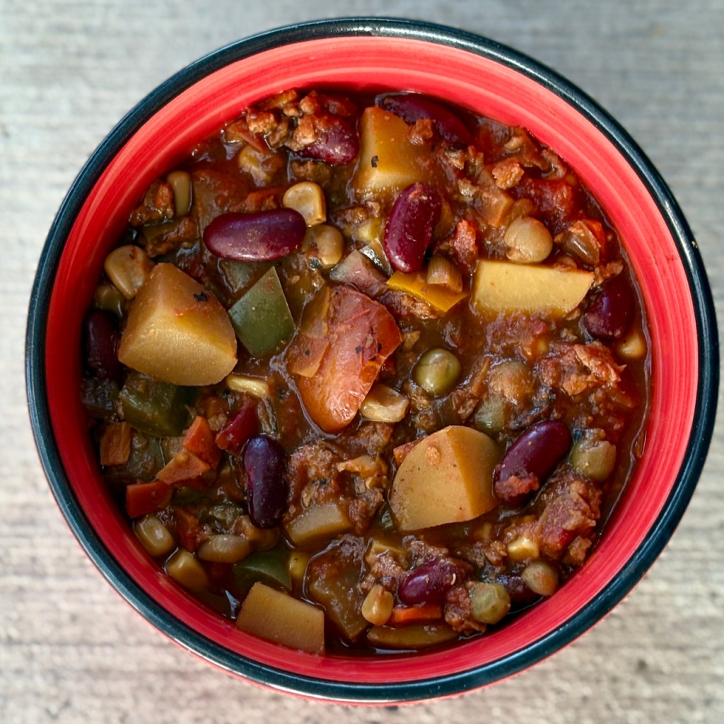 Chili: Vegetables, Beans, and&nbsp;Potato