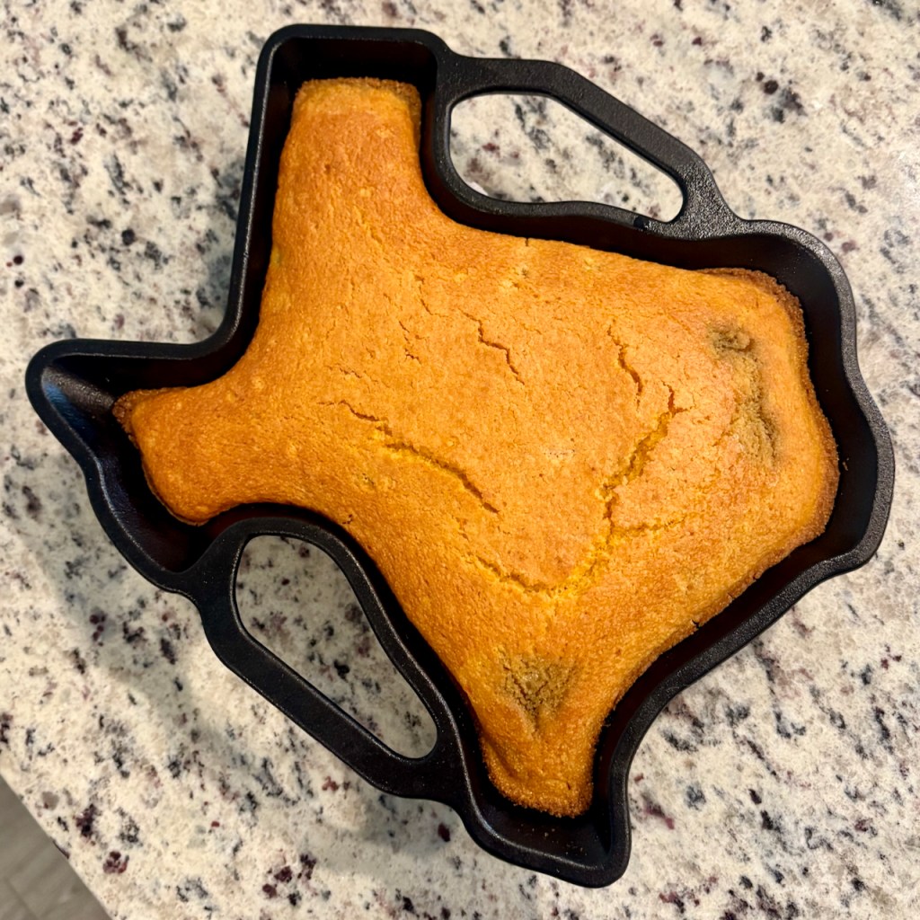 Cast-Iron Texas Cornbread