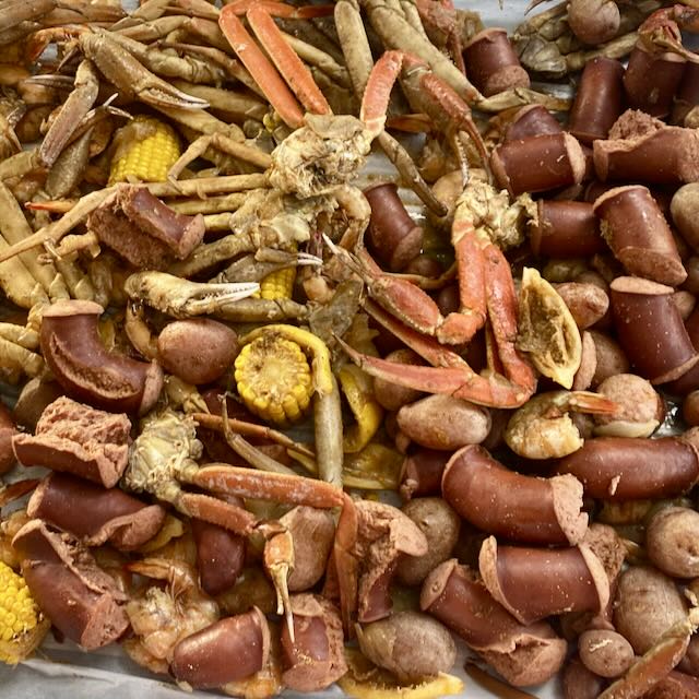 Shrimp, Crab, Seafood&nbsp;Boil