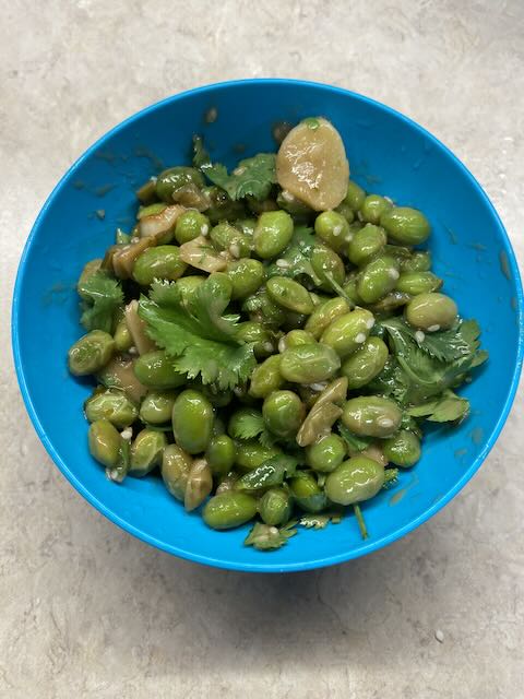 Spicy Sesame Edamame